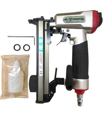 Amazon | 精品工房 エアタッカー SHHG422JRS J線4mm ステープル エアー