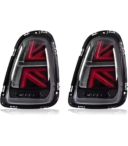 R56系　ヘッドライトリング & テールライトかトリム 　ブラック ミニクーパー Amazon | ヘッドライトテールライトデコレーションリング、4個の