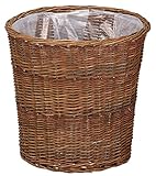 【小物収納やインテリアに最適な手作りバスケット】Willow Basket ブラックウイロープランター K10号 11-770