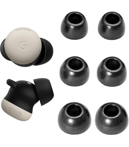 Amazon | Google Pixel Buds Pro用メモリーフォームイヤーチップ