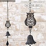 ドアベル ドアチャイム ガーデンベル オウル ふくろうのオーナメント