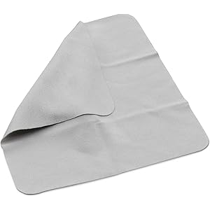 Petasonienメガネ くもり止めクロス 約600回繰り返し使える 曇り止め 拭くだけで 曇らない メガネ拭き マイクロファイバー素材 24時間効果持続 マスク 曇り防止 ゴーグル/サングラス/カメラレンズ対応グレーフリーサイズ