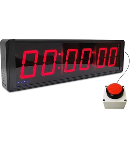 【電光式】スポーツタイマー ジムタイマー ストップウォッチ ジム インターバル Amazon | Jhering スポーツタイマー デジタル 得点板