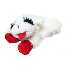 24 lamb chop dog toy