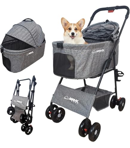 Amazon.co.jp: 【2026最新スタイル】TRAIL TAILペットカート 分離型 犬