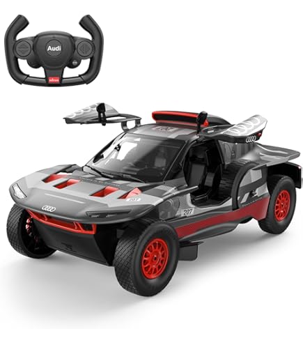 Amazon.co.jp: RASTAR(ラスター) リモコンカー 1/14 アウディ RS Q e