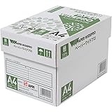 エイピーピー・ジャパン(APPJ) 自然色 コピー用紙 ペーパーワイドプロ A4 白色度87% 紙厚0.09mm 2500枚(500枚×5冊) PEFC認証