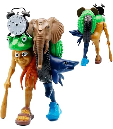 Amazon.co.jp: イタリアン ブレインロット フィギュア 合体 18cm