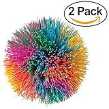 Rainbow Pom Ball - 2 Pack