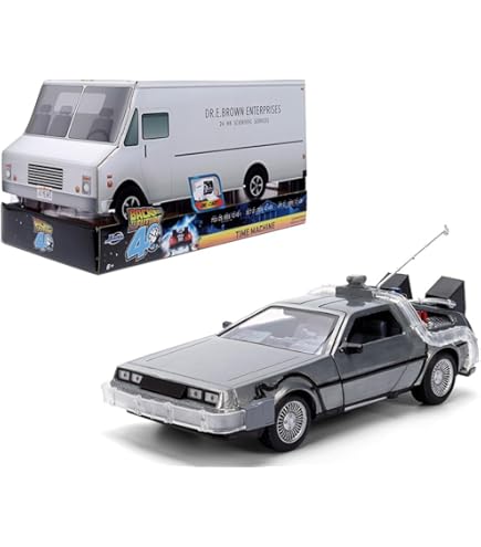 Amazon | JADA TOYS 1/32 バックトゥザフューチャー 1-2-3セット