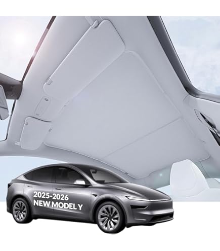Amazon.co.jp: VION Tesla Model Y用 サンシェード（2026–2025 新型