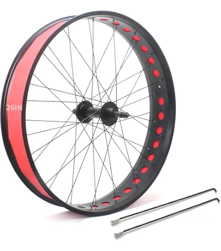 新品未使用　２６×４.０ファットバイク用　前後ホイール＋タイヤセット Amazon | 20インチ x 4.0 ファットバイク リアホイール