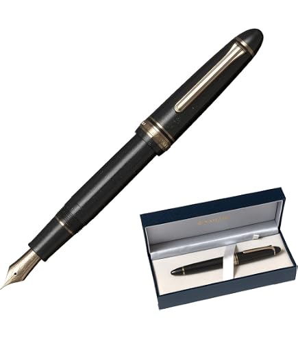 万年筆 ネイビー ゴールドカラー 約14cm Amazon | セーラー万年筆 プロフィット14 ゴールドトリム 万年筆 ペン