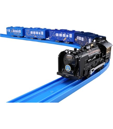 Takara Tomy - 【プラレール】いっぱいつなごう寝台車セット ブルートレイン北斗星 客車5両 61+iYd9nLwL._UF350,350_QL50_.jpg