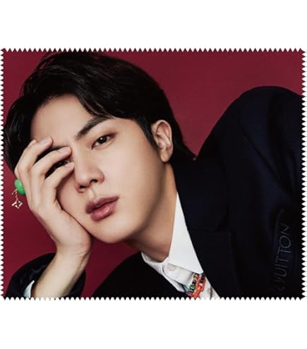 Amazon | 防弾少年団 ジン JN メガネ拭き [Glasses Cleaner