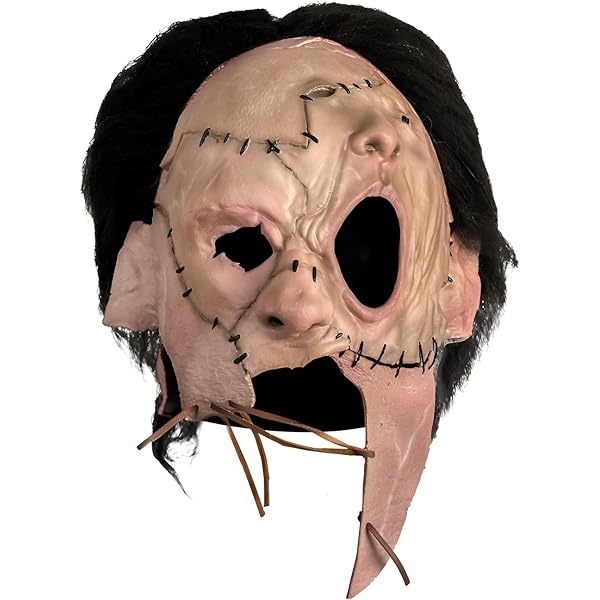 Amazon.co.jp: [マンブルズ] レザーフェイス ラバー マスク 悪魔のいけ