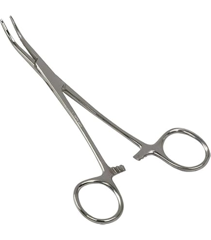 HTI Hemostat Pliers 3-Piece German Stainless Steel Hemostat Locking Forceps Set - 6.25", 8", 10" Straight Stainless Steel Camping Cook Sets - Foto 8