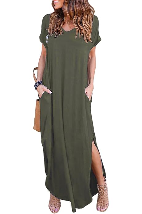 summer long dresses amazon