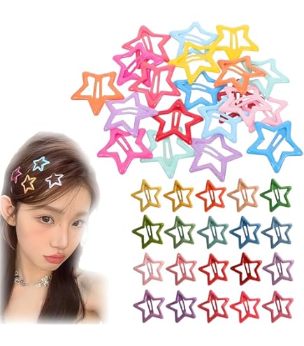 Amazon.co.jp: KUKU工房 パッチンピン ヘアクリップ 30個セット