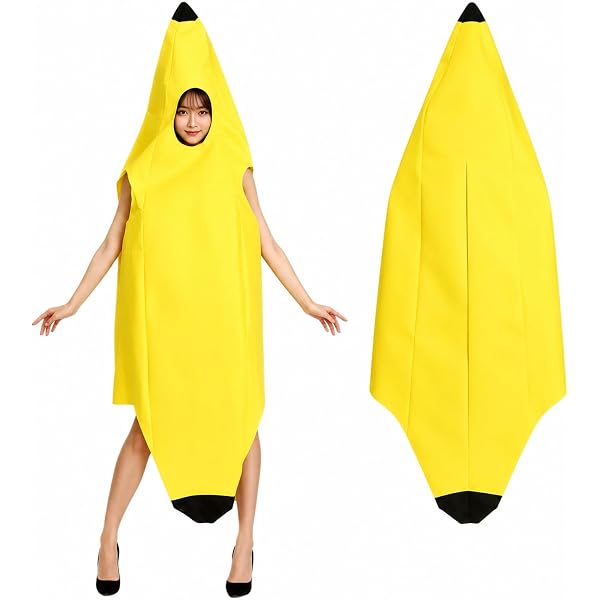 Amazon | [ZTFT] バナナ 着ぐるみ コスプレ ハロウィン パーティ 仮装