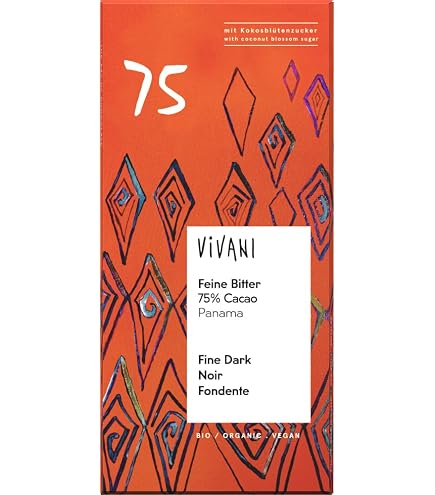 Amazon | 無添加 ViVANIオーガニックエキストラダークチョコレート 92