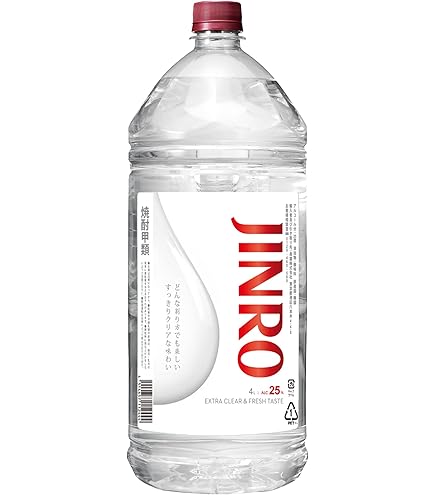 Amazon.co.jp: 甲類焼酎 一風 25度 4000ml 4L ペット 2本 焼酎 美峰