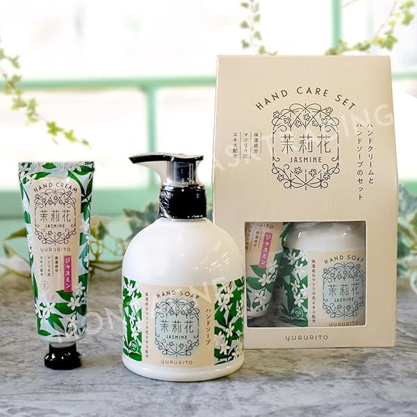 Amazon.co.jp: ジャスミン ハンドクリーム ハンドソープ 2点セット