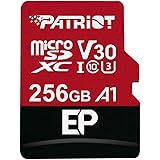 Patriot Memory A1 V30 MicroSD Memory Card 256GB Andriod Smartphones and Tablets Optimized Full HD & 4K PEF256GEP31MCX