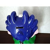 桃太郎電鉄の人気キャラクターキングボンビーの陶器製貯金箱 桃太郎電鉄の人気キャラクターキングボンビーの陶器製貯金箱