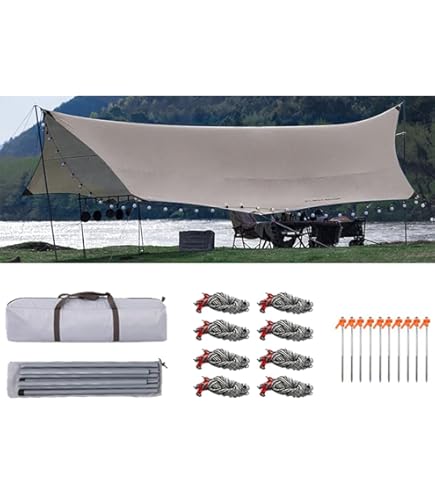 Amazon | DOD(ディーオーディー) ビッグタープポール 250cm アルミ
