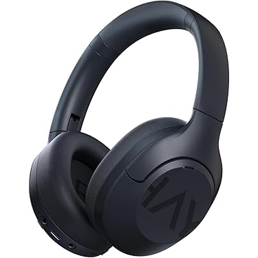 ブルー オーバーイヤー型ヘッドフォン 本体 Amazon.co.jp: 明誠 ワイヤレスヘッドホン Bluetooth 5.4 オーバー