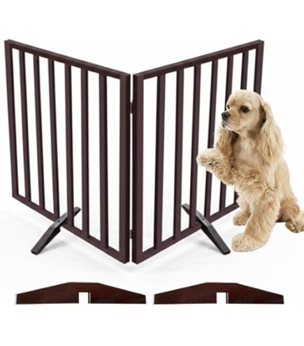 Amazon.co.jp: iimono117 木製 ペットゲート パーテーション [ 高さ60