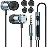 イヤホン 有線 3.5mm マイク付き HIFI音質 音量調整 重低音 リモコン付き クリア通話 高遮音性 ノイズ遮断 テレワーク/在宅勤務/会議/ウォークマン/Switch/PS4/ZOOM/YouTube/PC/Android/iPhone（Li