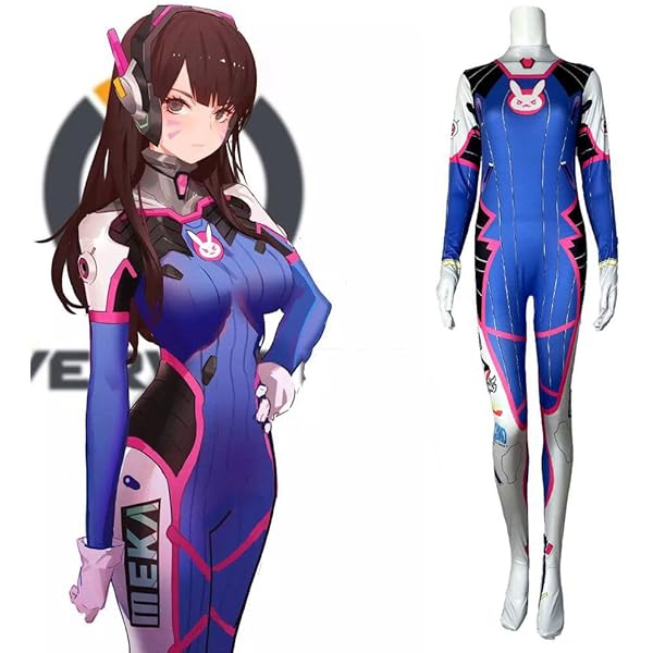 Amazon.co.jp: [衣之坊] オーバーウォッチ D.Va コスプレ