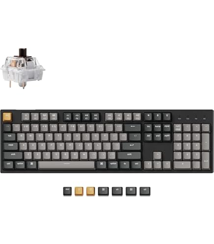 Amazon | Keychron C2 Pro 有線カスタムメカニカルキーボード フル
