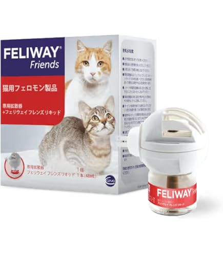 こねこねこFELIWAY Friends 交換用ボトル3本セット Amazon | フェリウェイ フレンズ リキッド（交換用ボトル） 猫用 48mL