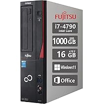 Windows11 富士通製デスクトップパソコン Amazon.co.jp: 【整備済み品】 富士通 デスクトップPC □CPU:第4