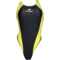M.A.D. 競泳水着 黒/黄色 SWIMHXBY 競泳水着 レディース 281 Tバック 黒黄色 S-9XL - メルカリ