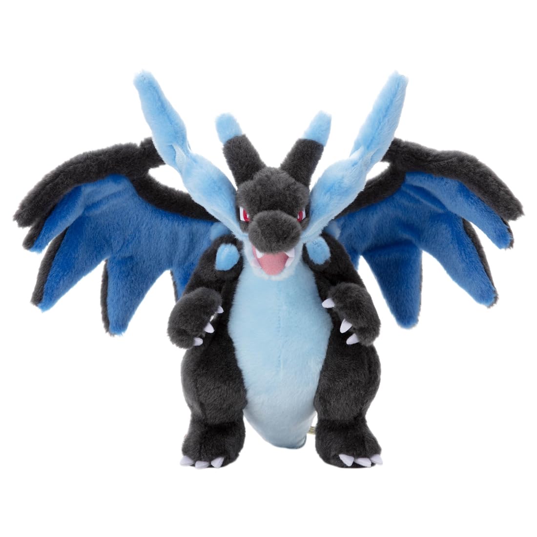 タカラトミーアーツ(TAKARATOMY A.R.T.S) ポケモン キミにきめた!ポケモンゲットぬいぐるみ メガリザードンX ぬいぐるみ 幅約35cm