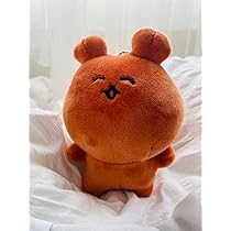 Amazon.co.jp: P丸様。ゆるふわ くまくん ぬいぐるみマスコット : おもちゃ