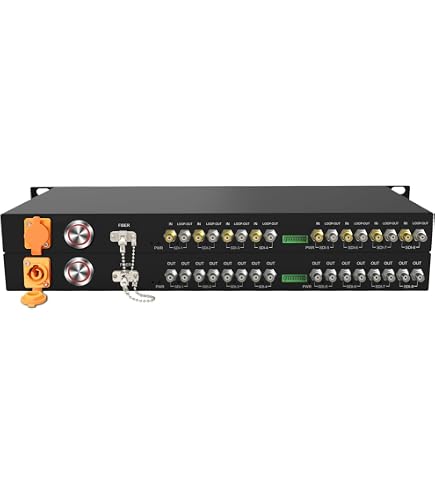 【新品未使用】業務用SDI光コンバーター 3G エクステンダー 送受信機セット Amazon.co.jp: Steloproad 4CH 3G-SDI ファイバーコンバーター