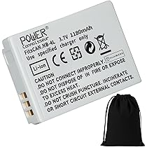 Amazon | 「Power-connoisseur」 Canon対応 リチウムイオン充電池IXY