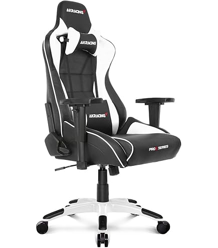 Amazon | AKRACING ゲーミングチェア デスクチェア ホワイト 白 