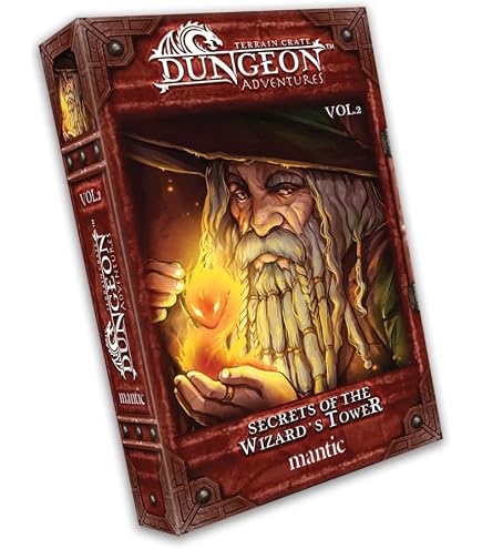 Mantic Games Dungeon Essentials Creatures Set - 12 Unpainted PVC Beast Models For RPGs & Tabletop Gaming, Grey - View #12