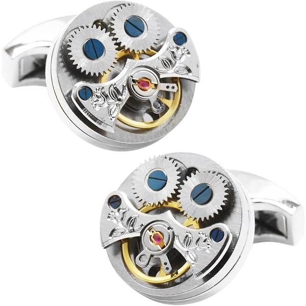 Amazon.co.jp: タテオシアン(TATEOSSIAN) ギアカフス カフスボタン