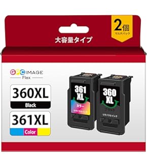 キャノン　BC-360XL/BC-361XL　セット Amazon.co.jp: 【純正品】CANON FINEカートリッジ BC-360XL(大