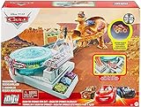 カーズ 2021 マテル ミニレーサーズ ラジエータースプリングス スピンアウト プレイセット / MATTEL 2021 CARS mini RACERS RADIATOR SPRINGS SPIN OUT PLAYSET ディズニー ピクサー Disney PIXAR ミニミニ カーズ キャラクターカー コース [並行輸入品]
