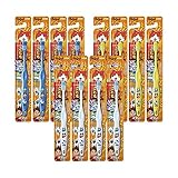 【お徳用 2 セット】 ライオン こどもハブラシ 6-12才用(ふつう) 妖怪ウォッチ 12本入×2セット