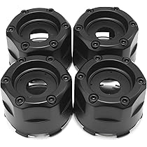 Amazon.co.jp: 4個 外径 80 mm 内径 78 mm ブラックホイール