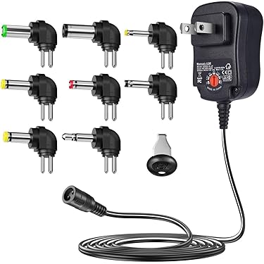 GBSC コンバーター ACアダプタ付き SANWA SUPPLY 電源タップ 4個口 4分配 延長コンセント 延長